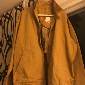 NWT Barbour Khaki Twill jacket size XL